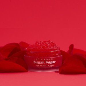 NCLA BEAUTY SUGAR, SUGAR - RED ROSES  LIP SCRUB